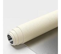 EYRMQWJPC Carta Adesiva Effetto Legno, Carta da Parati Autoadesiva in Lino Termoisolante Multicolor 50x(500-5000) cm(Beige,50x5000cm)
