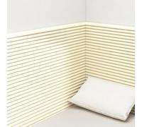 EYRMQWJPC Carta Adesiva Effetto Legno, Pannelli da Parete autoadesivi 20x200 cm Multicolori in Confezioni Multiple(off White,8pcs)