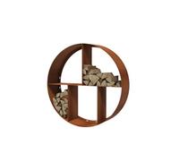 EYRMQWJPC Cesto di Legna da ardere, Portalegna in Acciaio for Uso Interno ed Esterno for Giardinaggio e terrazze