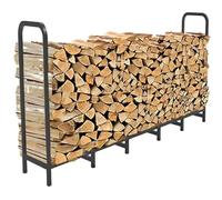 EYRMQWJPC Cesto di Legna da ardere, Portalegna in Metallo for Esterni da 4-8 Piedi