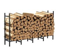 EYRMQWJPC Cesto di Legna da ardere, Portalegna Regolabile in Metallo for Legna da ardere di Diverse Dimensioni for stoccaggio Interno ed Esterno(5.3ft Firewood Rack)