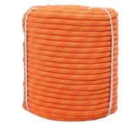 EYRMQWJPC Cima da ormeggio in Nylon Marino, Cavo di Ancoraggio in Nylon Intrecciato for ormeggio e attracco Multicolor 3/8 1/2 5/8 Pollici 5-50 Metri(Oranje,5/8"-5m)