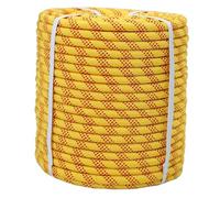 EYRMQWJPC Cima da ormeggio in Nylon Marino, Cavo di Ancoraggio in Nylon Intrecciato for ormeggio e attracco Multicolor 3/8 1/2 5/8 Pollici 5-50 Metri(Yellow,3/8'-40m)