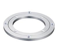 EYRMQWJPC Cuscinetto Girevole in Lega, Cuscinetti a Sfera for Giradischi Lazy Susan in Lega di Alluminio, Argento, Misure Multiple, Confezione da 1(50 cm)