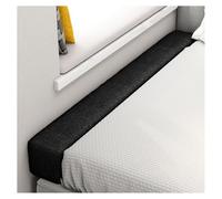 EYRMQWJPC cuscino imbottito, Bed Gap Filler Multicolor Multiple Sizes(Black,160x20x25cm)