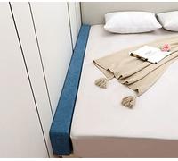 EYRMQWJPC cuscino imbottito, Bed Gap Filler Pillow Multicolor 150-200cm For Beds(Blue,180 * 15 * 20cm)