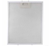 EYRMQWJPC Filtro Cappa Piano Cottura 2 filtri antigrasso in Metallo for Cappa aspirante, 340 x 280 x 9 mm, filtri antigrasso in Metallo for Cappa aspirante, Argento, for Cappa aspirante da Cucina