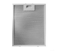 EYRMQWJPC Filtro Cappa Piano Cottura Filtro antigrasso in Metallo for Cappa aspirante, 3 Pezzi, 340 x 270 x 9 mm, Argento, Filtro antigrasso in Metallo for Cappa aspirante da Cucina