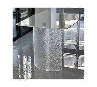 EYRMQWJPC Gambe moderne trasparenti, Gambe del tavolo for crepe nel ghiaccio in acrilico a forma di C trasparenti, capacità 40-60x70 cm, 600 libbre(50x70cm)