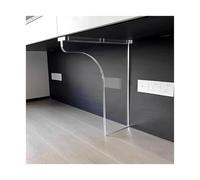 EYRMQWJPC Gambe moderne trasparenti, Gambe del tavolo in acrilico trasparente 40-50x70 cm(50x70cm)