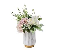 EYRMQWJPC Grandi Fiori, Fiori Compleanno Casa Matrimonio Decorazione Fiori Finti Vaso Set