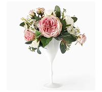 EYRMQWJPC Grandi Fiori, Rosa Fiore Finto Soggiorno Camera da Letto Finestra Anniversario di Matrimonio