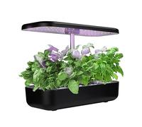 EYRMQWJPC Il LED Si Illumina, Giardino idroponico Verticale da Interno con Luce LED da 36 W, 2 modalità di Coltivazione, 12 vasi da vivaio, Confezione da 12
