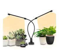 EYRMQWJPC Il LED Si Illumina, Lampada LED for la Coltivazione 390-730nm, Timer 4/8/12 Ore, dimmerabile, alimentata Tramite USB, Collo D'Oca a 360°, for Piante succulente idroponiche