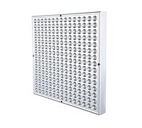 EYRMQWJPC Il LED Si Illumina, Lampada LED for la Coltivazione, Quadrata, sospesa, da 45 W, for Interni, a Spettro Completo, 310 x 310 x 35 mm