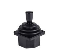 EYRMQWJPC Joystick industriale, Joystick industriale con maniglia di controllo elettrica a due assi limite trasversale e bilanciere Hall SMC45D(Onecolor,Output USB2.0-HID)