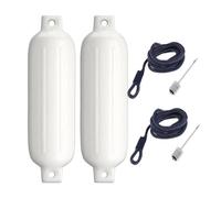 EYRMQWJPC Palla Gonfiabile per banchina Parabordo Gonfiabile for Barca in PVC, Boa, Protezione for banchina, Accessori for Barche, Multicolore, Confezione da 2-3(2pcs B)