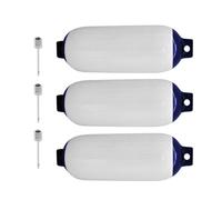 EYRMQWJPC Palla Gonfiabile per banchina Parabordo Gonfiabile for Barca in PVC, Boa, Protezione for banchina, Accessori for Barche, Multicolore, Confezione da 2-3(3pcs A)