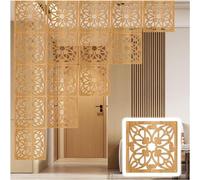 EYRMQWJPC Paraventi sospesi, Hanging Screen Divider Panels Hollow Wood Plastic 29x29cm Home Office Partition