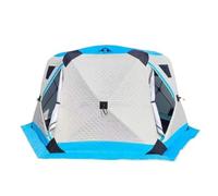 EYRMQWJPC Riparo Portatile, Tenda Portatile Invernale isolata for 4 Persone, Campeggio all'aperto, Escursionismo, Pesca sul Ghiaccio e attività in Sauna, rifugio for la(Grey)