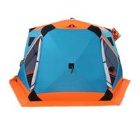 EYRMQWJPC Riparo Portatile, Tenda Portatile Invernale isolata for 4 Persone, Campeggio all'aperto, Escursionismo, Pesca sul Ghiaccio e attività in Sauna, rifugio for la(Blue)