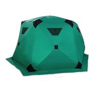EYRMQWJPC Riparo Portatile, Tenda Portatile Invernale isolata for 4 Persone, Campeggio all'aperto, Escursionismo, Pesca sul Ghiaccio e attività in Sauna, rifugio for la(Glowing Green)