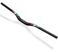 EYRMQWJPC Rondine progetta Una Bicicletta, Manubrio MTB BMX in Fibra di Carbonio Nero 31,8 mm 580-760 mm(720mm)