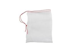 EYRMQWJPC Sacchetti per la Protezione della Frutta, Borsa a Rete con Coulisse in Nylon da 50p for Frutta, Verdura, Piante, Giardino, Bianca, Diverse Misure(45 X 30 CM)