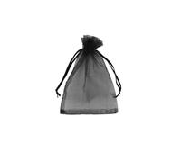 EYRMQWJPC Sacchetti per la Protezione della Frutta, Confezione da 50 Sacchetti in Rete con Coulisse for Frutta, Verdura e Fiori Multicolore, Varie Misure(Black,17cm x 23cm)
