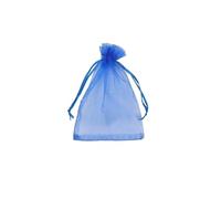 EYRMQWJPC Sacchetti per la Protezione della Frutta, Sacchetti con Coulisse in Rete for la Protezione di Frutta e Piante, Confezione da 100, Multicolore, Diverse Misure(Blue,17cm x 23cm)