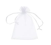 EYRMQWJPC Sacchetti per la Protezione della Frutta, Sacchetti in Rete con Coulisse for la Protezione di Piante, Frutta e Verdura, Varie Misure, Confezione da 50(50pcs 30x20cm a)