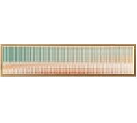 EYRMQWJPC Schermo divisorio in vetro, Con pannello di vetro traslucido for la privacy, for un elegante tavolo da ristorante(100x30cm)