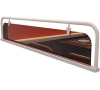 EYRMQWJPC Schermo divisorio in vetro, Con vetro traslucido for sala da pranzo e area di lavoro, sala pacchi ristorante(White,100x30cm)