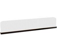 EYRMQWJPC Schermo divisorio in vetro, For sale da pranzo, tavolo da lavoro con piano rialzato in acciaio inox for ufficio(Clear-b,47.2x11.8 in)
