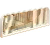 EYRMQWJPC Schermo divisorio in vetro, Schermo di protezione for la privacy a recinzione bassa for ufficio, divisori for ristoranti e sale da pranzo(White,A-100x30cm/39.4x11.8in)