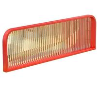 EYRMQWJPC Schermo divisorio in vetro, Schermo di protezione for la privacy a recinzione bassa for ufficio, divisori for ristoranti e sale da pranzo(Rosso,A-120x30cm/47.2x11.8in)
