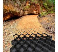 EYRMQWJPC Stabilizzatore per ghiaia con geogriglia, Griglia Geocell for vialetti, marciapiedi, parcheggi, paesaggistica, diverse dimensioni(1x10m(3.3x33ft))