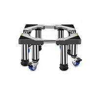 EYRMQWJPC Supporto per mini frigorifero, Base for supporto for frigorifero for lavatrice, asciugatrice, altezza 45-65 cm, 20-35, capacità di carico 400 kg