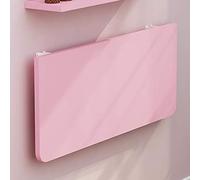 EYRMQWJPC tavolo pieghevole semplice, Tavolo da computer galleggiante multifunzione, tavolo da pranzo, scrivania da ufficio, salvaspazio(Pink,80 * 50cm/31 * 20in)