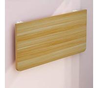 EYRMQWJPC tavolo pieghevole semplice, Tavolo da computer galleggiante multifunzione, tavolo da pranzo, scrivania da ufficio, salvaspazio(Wood Color,120 * 40cm/47 * 16in)