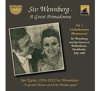 Siv Wennberg Siv Wennberg: A Great Primadonna - Volume 1 (CD) Album