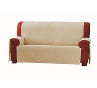 Eysa 3-Squares Zoco - Copridivano 3 posti, colore: 31-beige, plastica;tela