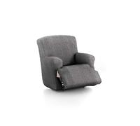 Eysa 3D Copridivano, Polyester Blend, Grigio, 1 Posto