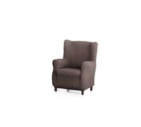 Eysa 3D Copridivano, Polyester Blend, Marrone, 1 Posto