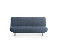 Eysa 3D copridivano, tessuto bielastico, 3 posti clic clac, colore azul, prodotto in Spagna