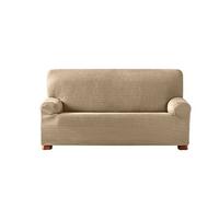 Eysa Aquiles Copridivano Elastico 2 Posti, Poliestere-Cotone, Beige, 37x29x7 cm