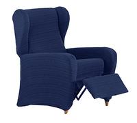 Eysa Aquiles Copripoltrona Elastico Relax, Poliestere-Cotone, Blu, 37x29x5 cm