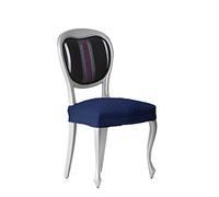 Eysa Aquiles Coprisedia Elastico, Poliestere-Cotone, Blu, 33x22x4 cm, 2 unità