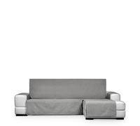 Eysa copridivano antimacchia mini per chaise longue lato destro colore grigio design Genna