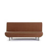 EYSA Copridivano bielastico per clic-clac 3 posti colore arancia disegno Harlem